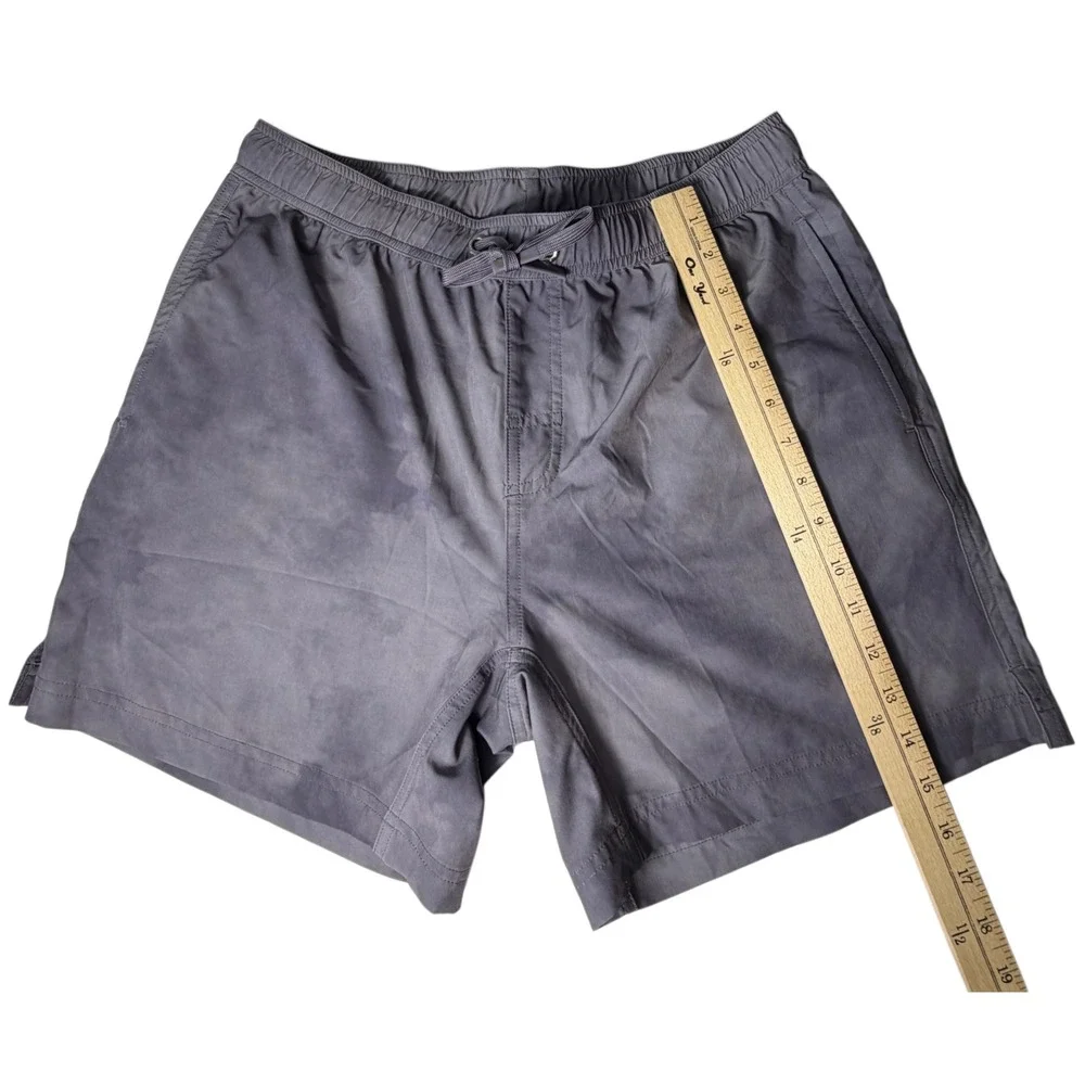 Bamboo Ave Boundless Shorts Men's M Gray Hybrid Performance Stretch